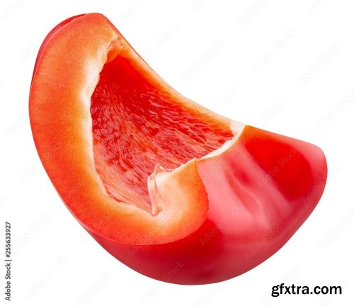 Red Pepper Isolated On A White Background 3 25xJPEG