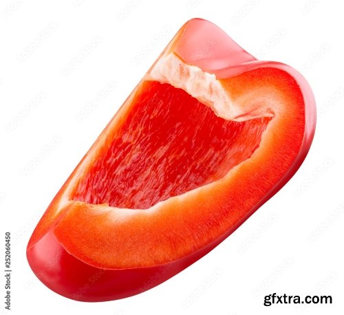 Red Pepper Isolated On A White Background 3 25xJPEG