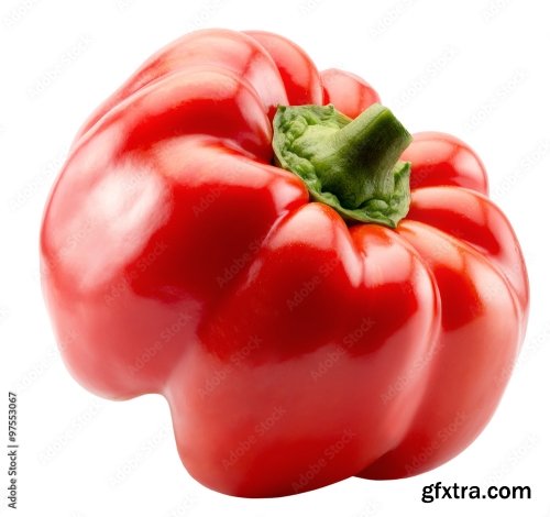 Red Pepper Isolated On A White Background 3 25xJPEG