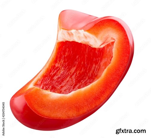 Red Pepper Isolated On A White Background 3 25xJPEG