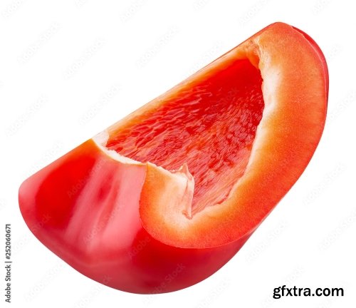 Red Pepper Isolated On A White Background 3 25xJPEG