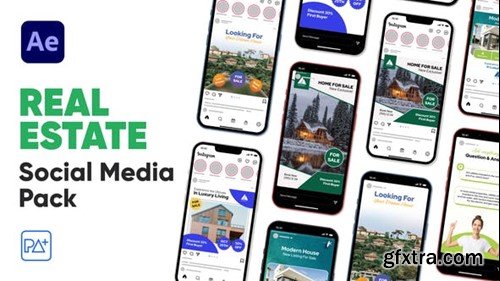 Videohive Real Estate Social Media Pack For After Effects 52660488