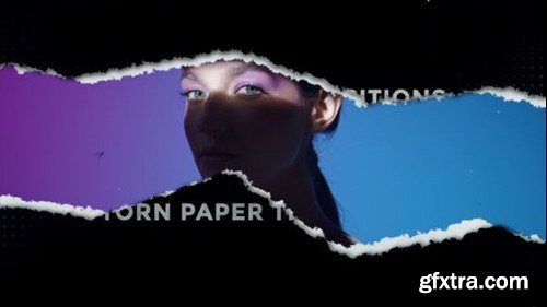 Videohive Paper Transitions 52704083