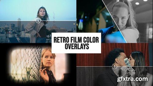 Videohive Retro Film Color Overlays 52685274