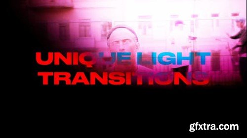 Videohive Unique Light Transitions 52689870