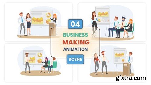 Videohive Business Making Concept Illustration Scene 52693609