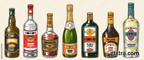 Alcohol Assortment 6xAI