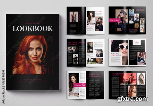 Fashion Lookbook Layout 11xIND