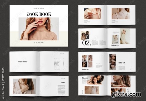 Fashion Lookbook Layout 11xIND