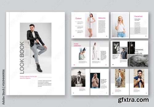 Fashion Lookbook Layout 11xIND