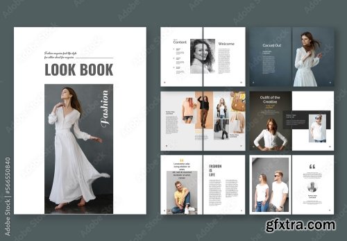 Fashion Lookbook Layout 11xIND