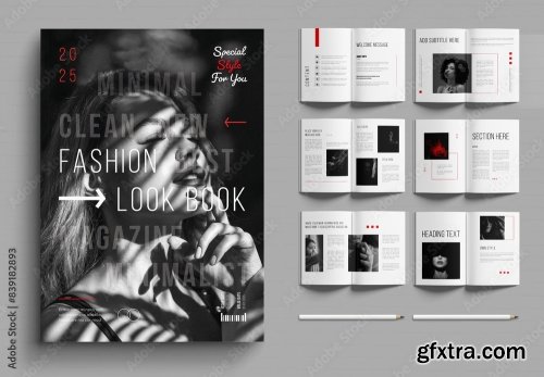 Fashion Lookbook Layout 11xIND