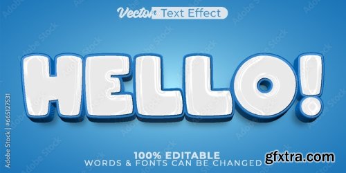 Vector Text Effect Editable Alphabet 25 25xAI