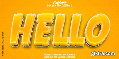 Vector Text Effect Editable Alphabet 25 25xAI