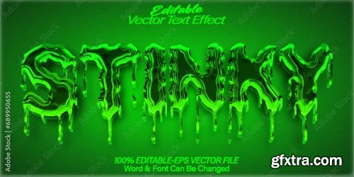 Vector Text Effect Editable Alphabet 44 25xAI