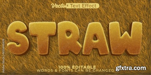 Vector Text Effect Editable Alphabet 44 25xAI