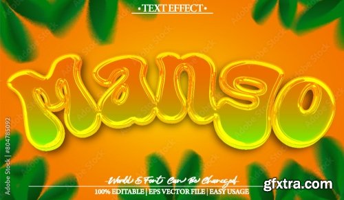 Vector Text Effect Editable Alphabet 31 25xAI