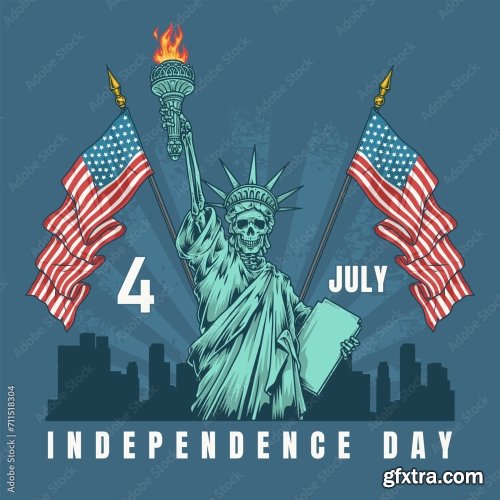 American Independence Day 12xAI