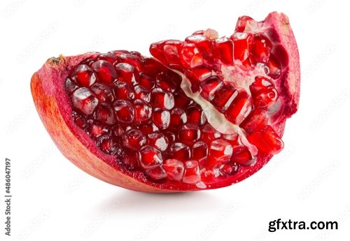 Pomegranate Isolated On A White Background 5 22xJPEG