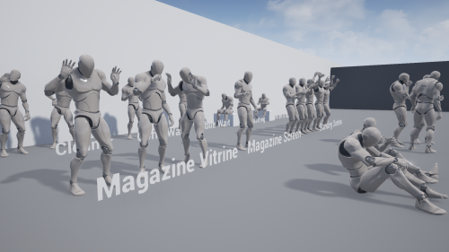 UnrealEngine - City Animation of People - Pack 1