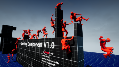 UnrealEngine - Climb and Vaulting Component