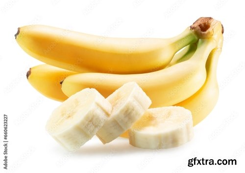 Banana Isolated On A White Background 20xJPEG