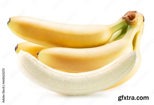 Banana Isolated On A White Background 20xJPEG