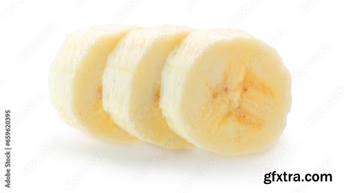 Banana Isolated On A White Background 20xJPEG