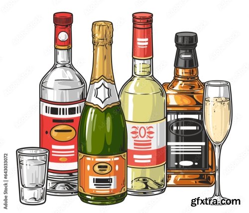 Alcoholic Drinks 16xAI