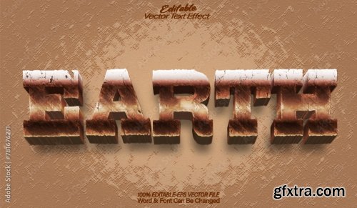 Vector Text Effect Editable Alphabet 17 20xAI