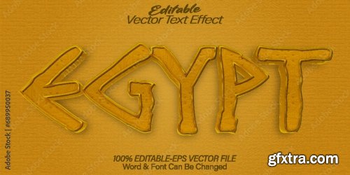 Vector Text Effect Editable Alphabet 17 20xAI