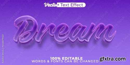 Vector Text Effect Editable Alphabet 17 20xAI