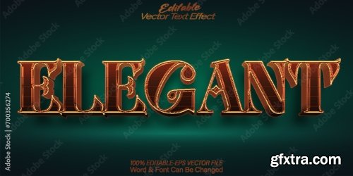 Vector Text Effect Editable Alphabet 17 20xAI