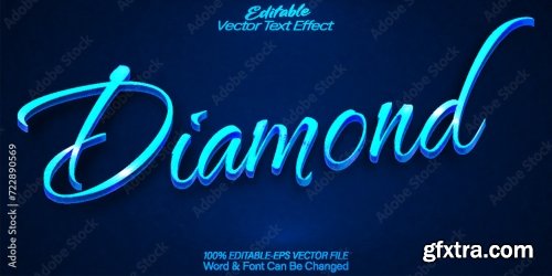 Vector Text Effect Editable Alphabet 15 20xAI