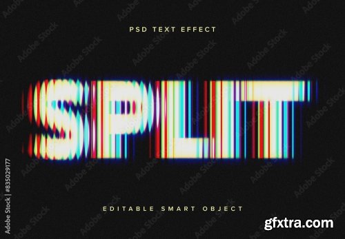 Text Effect Mockups 5xPSD