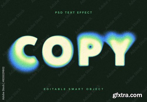 Text Effect Mockups 5xPSD