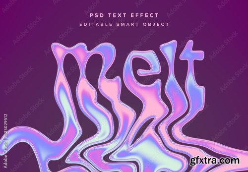 Text Effect Mockups 5xPSD