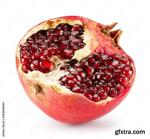 Pomegranate Isolated On A White Background 2 19xJPEG