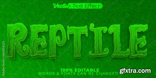 Vector Text Effect Editable Alphabet 38 24xAI