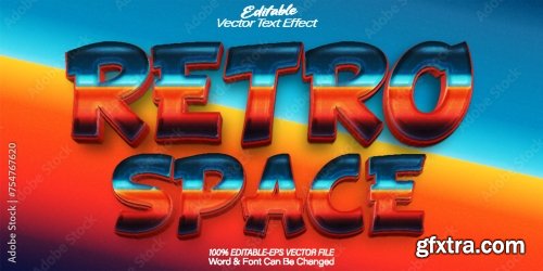 Vector Text Effect Editable Alphabet 38 24xAI