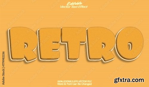 Vector Text Effect Editable Alphabet 38 24xAI