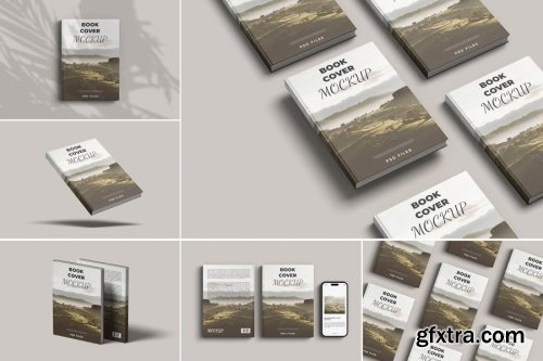 Book Mockup Collections 15xPSD