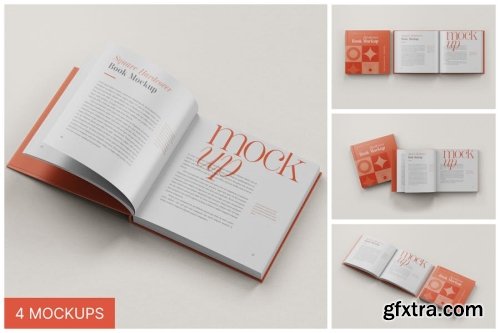 Book Mockup Collections 15xPSD