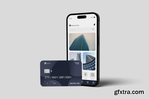 Credit Card Mockup Collections 15xPSD