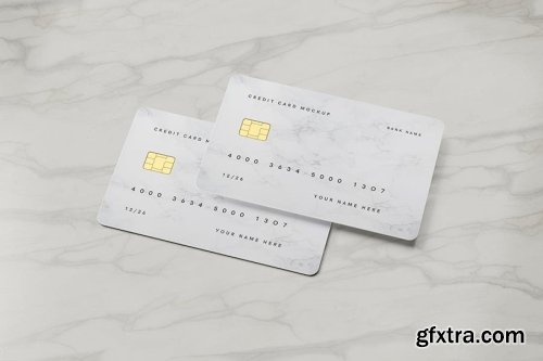 Credit Card Mockup Collections 15xPSD