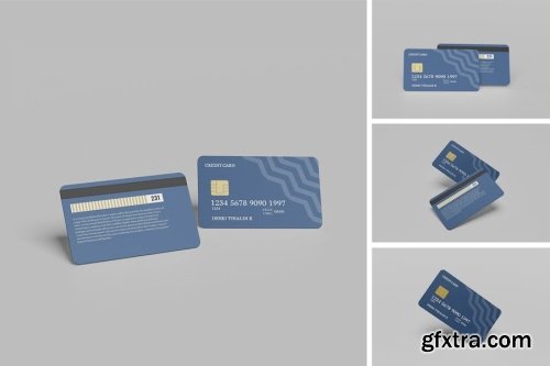 Credit Card Mockup Collections 15xPSD