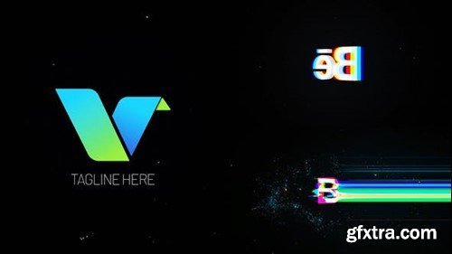 Videohive Glitch Logo Reveal 52707027