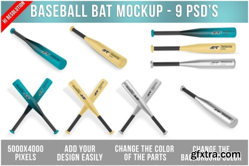 Baseball Mockup Collections 13xPSD