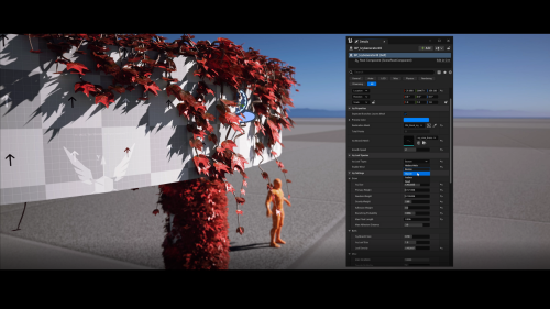 UnrealEngine - Crazy Ivy - Procedural Ivy & Vine Generator Plug-in - Auto Grow Plants In Editor