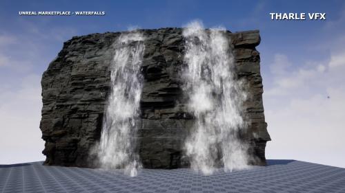 UnrealEngine - Waterfalls